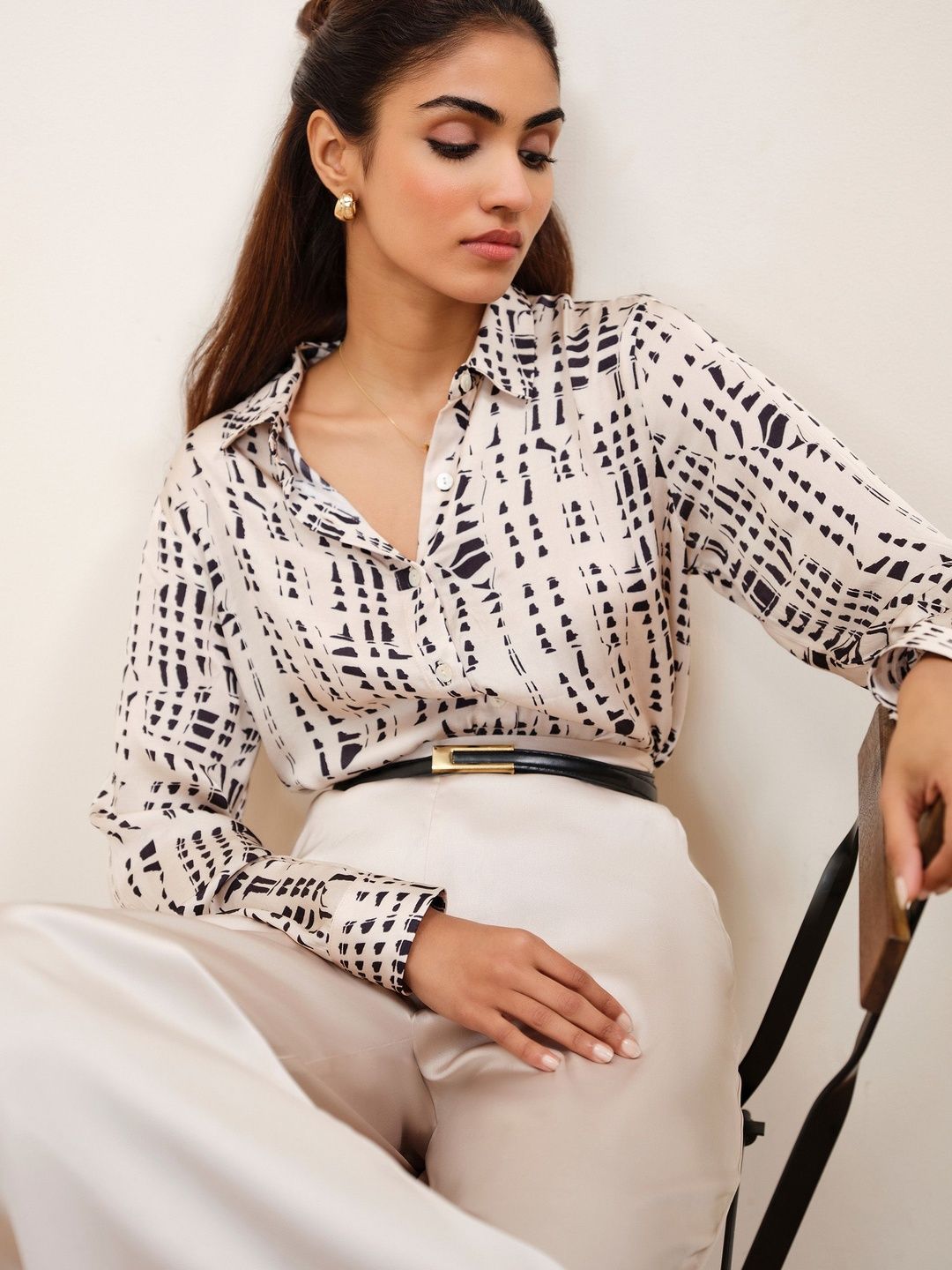 AND Women Printed Casual Shirt - Image 5