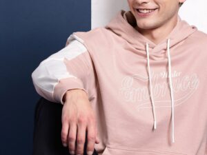Mast Harbour Printed Hooded Sweatshirt