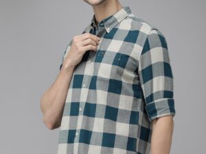 Slim Fit Flannel Shirt