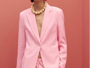 MANGO Pure Linen Single-Breasted Blazers