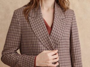 RAREISM Checked Double-Breasted Blazers