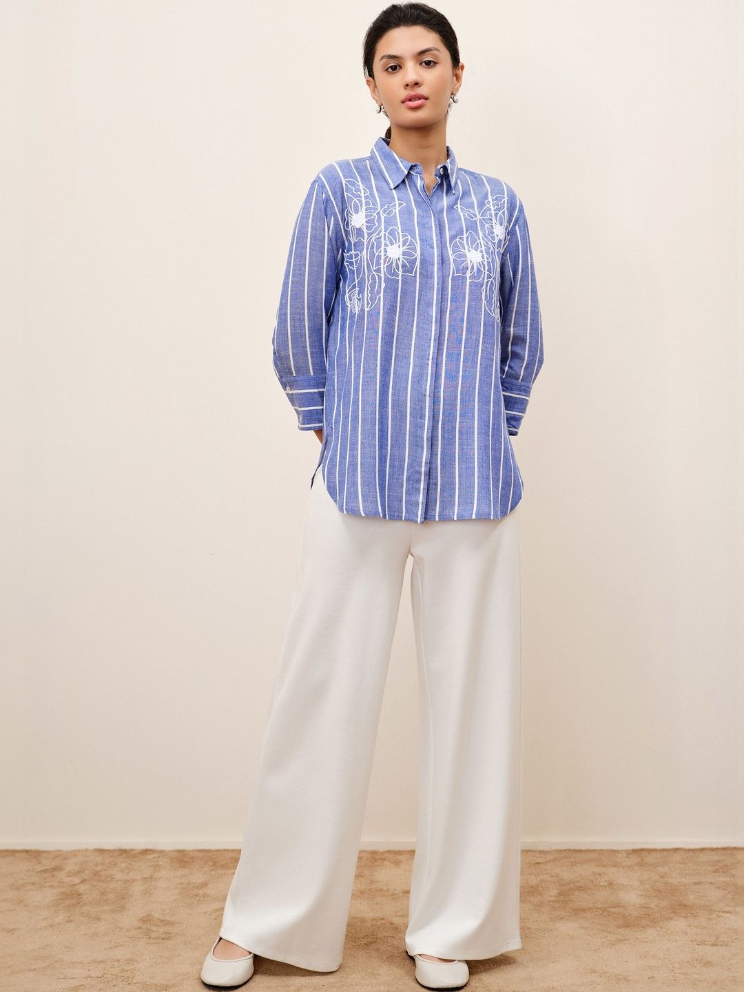 AND Women Straight Casual Shirt - Image 2